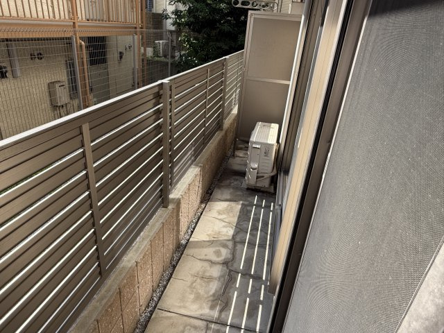 サンワヒルズのバルコニー