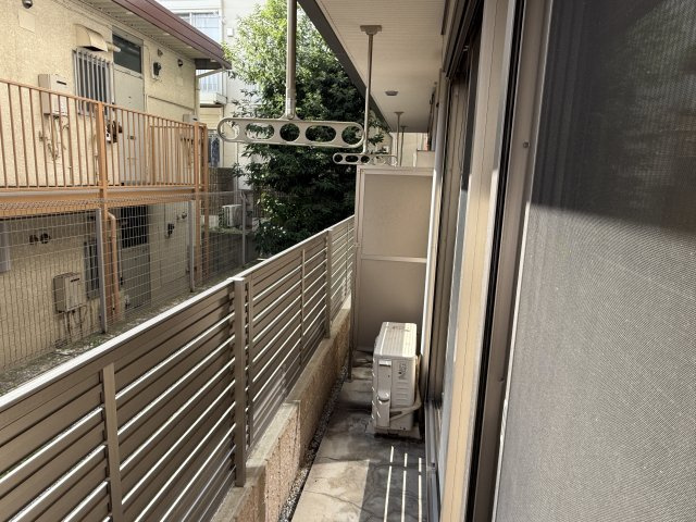 サンワヒルズのバルコニー
