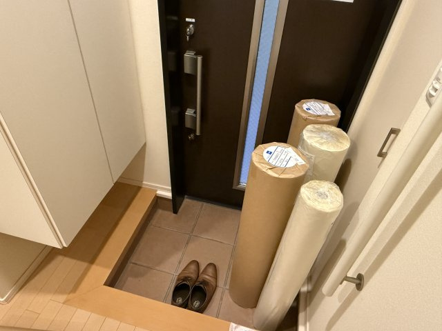 サンワヒルズの玄関