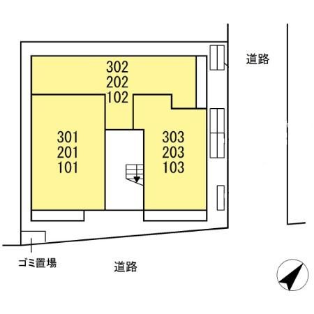 WINGSの区画図