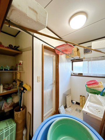【洗面所】 | 大仙市四ツ屋字前田　戸建て | 【現況販売】洗面所です。