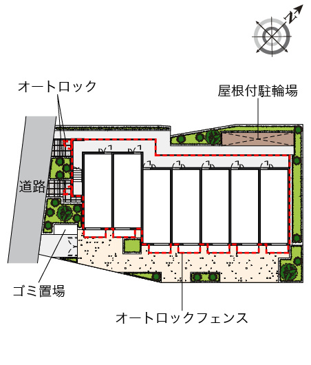 ミランダＮＯＷＡの間取り