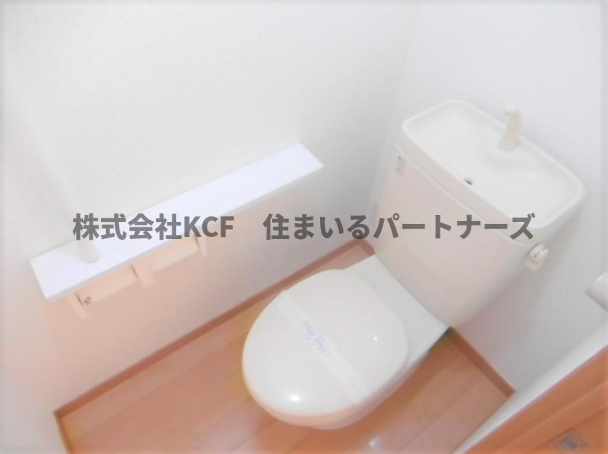 グローイングコートのトイレ|落ち着いたトイレです