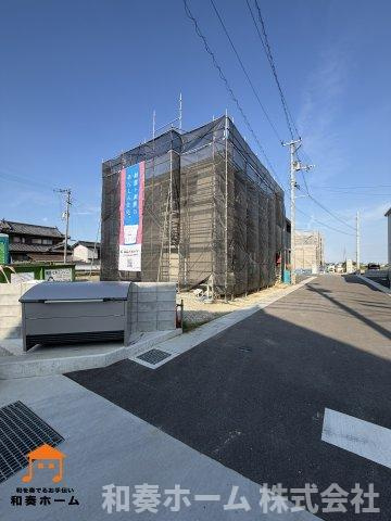 クレイドルガーデン上板町椎本第2の前面道路含む現地写真