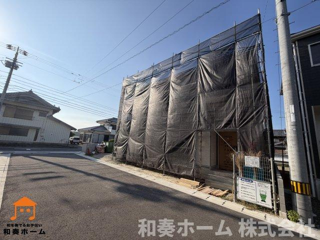クレイドルガーデン上板町椎本第2の前面道路含む現地写真