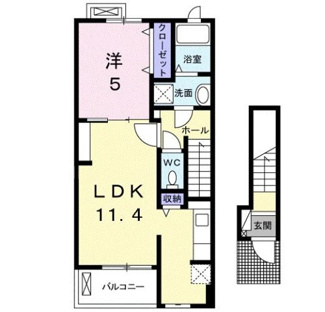 【間取り】 | サングレイスⅠ | 「サングレイスⅠ」の間取りです