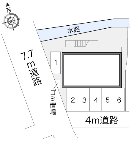 レオパレス大島の間取り