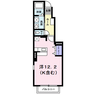 【間取り】 | キートス | 「キートス」の間取りです