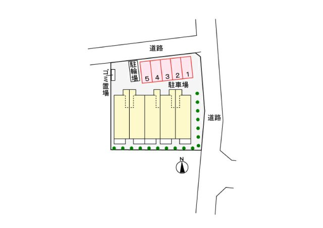 ラフィネの区画図