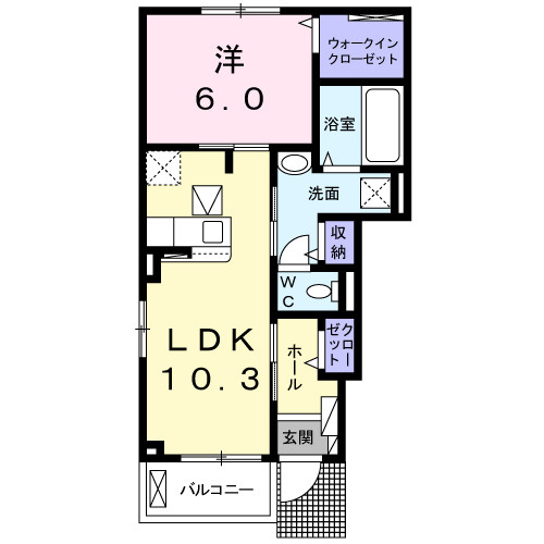 【間取り】 | パインルーツⅠ