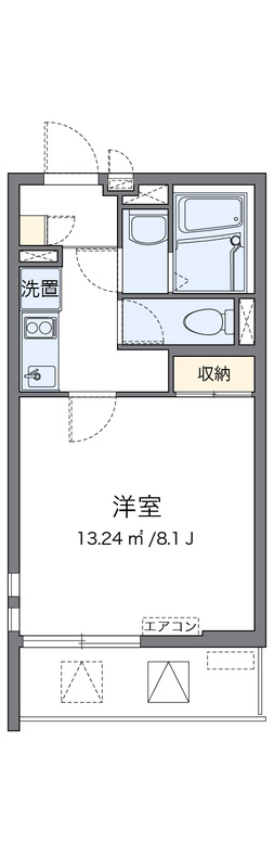 クレイノコナ　ヴィレッジⅡの間取り