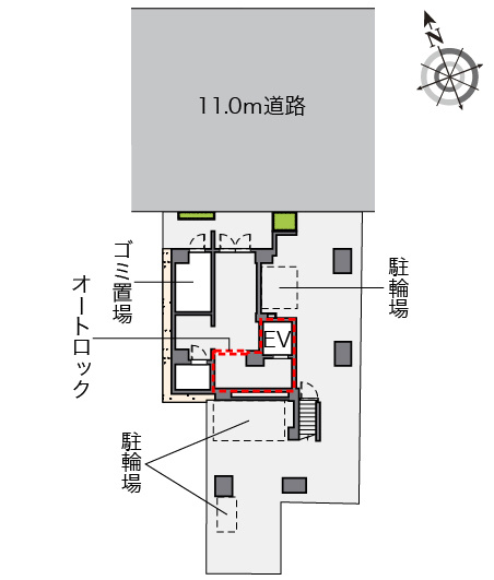 ＬＯＶＩＥ銀座東の間取り