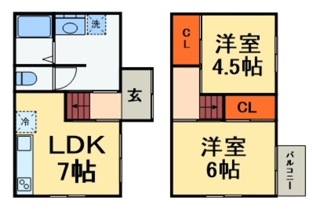 船橋市高野台４丁目貸家