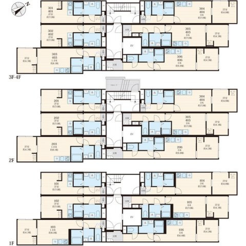 プレアス富久町の間取り