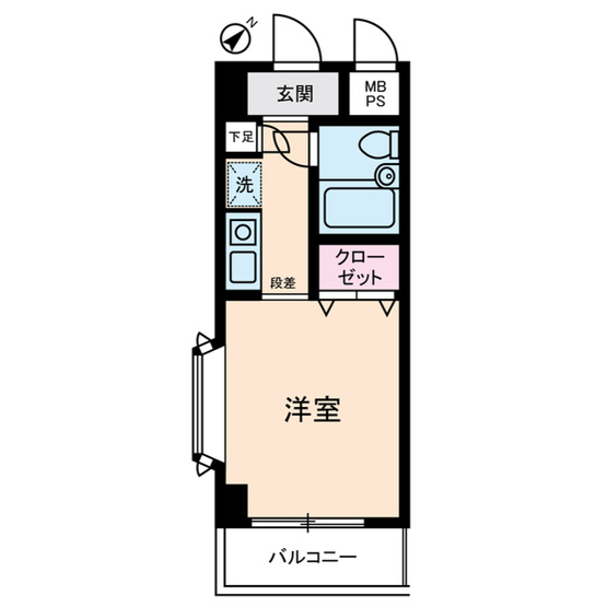 【間取り】 | アムス川崎（旧モナークマンション川崎）