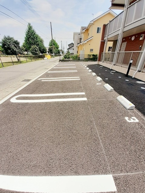 スバルの駐車場