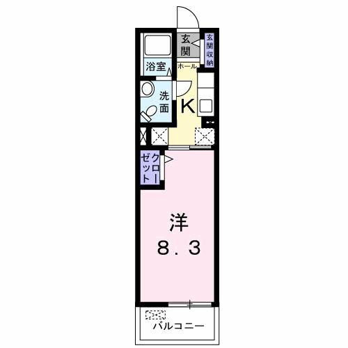 サウス　グレースマンションの間取り