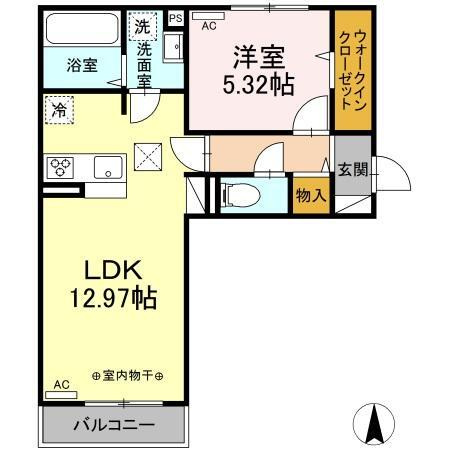 カサソレイユの間取り