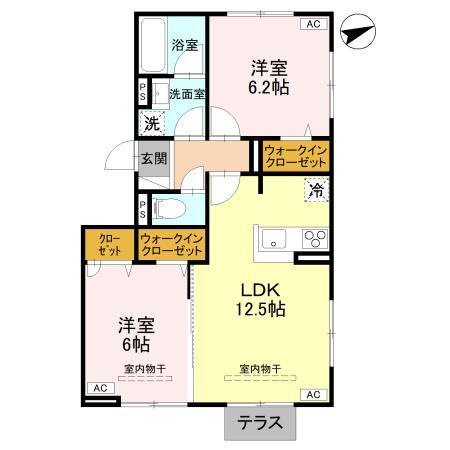 D-Gran下之城の間取り