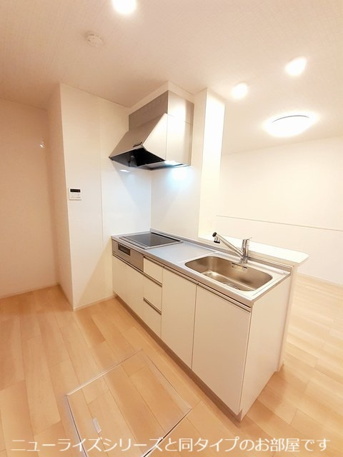 鳥羽町アパートのキッチン