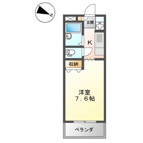 サンルームあじさいの間取り