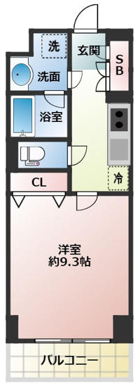 【間取り】 | エスリード長堀タワー