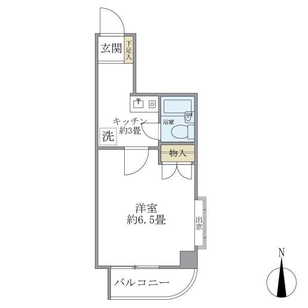 リシェス明大前の間取り