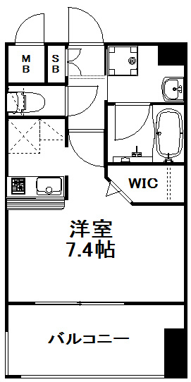 【間取り】 | エンクレスト天神MARK