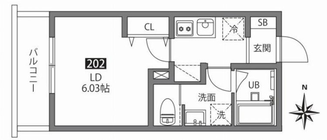 【間取り】 | TWEED赤羽 | 間取り図