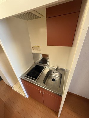 レオパレスカーツのキッチン