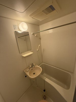 レオパレスカーツの浴室