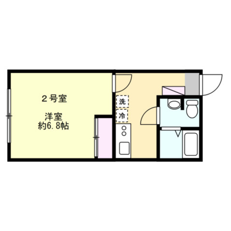 グランジュテ生麦の間取り