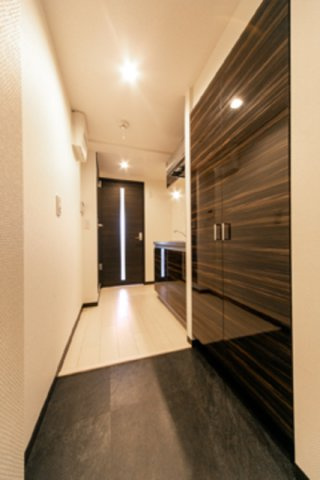 シーズリンクス赤坂の玄関|※写真は同タイプ住戸です。