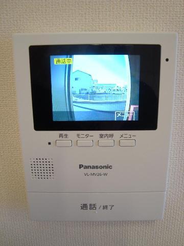 サンコスモスの内装|カメラ付インターホン