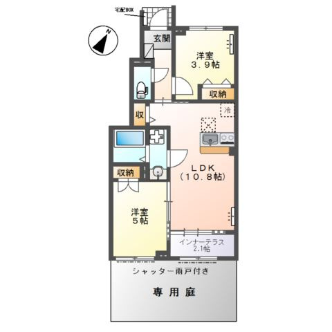 ソラーナの間取り