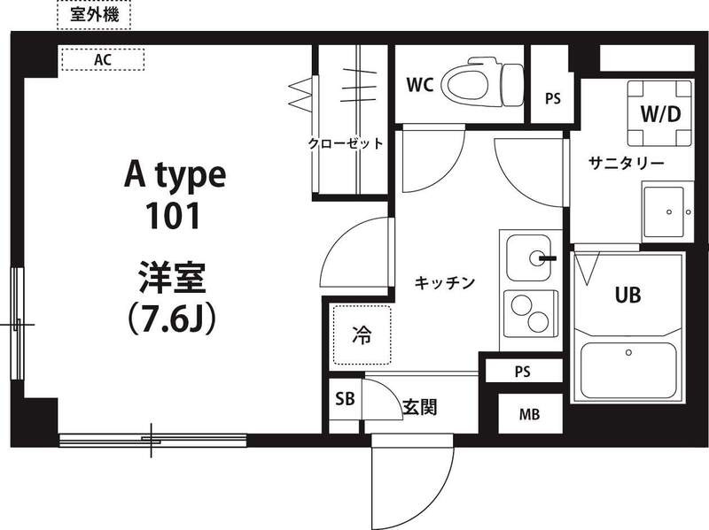 リブリ・クレヨンの間取り