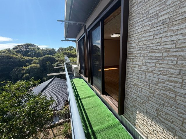 佐世保市赤崎町の一戸建てのバルコニー