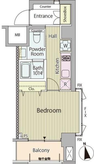 【間取り】 | RESIDENCE高輪台