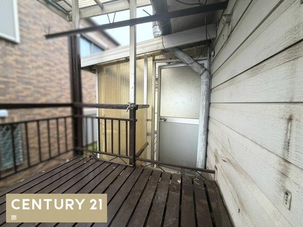湯浅町湯浅　中古戸建のバルコニー