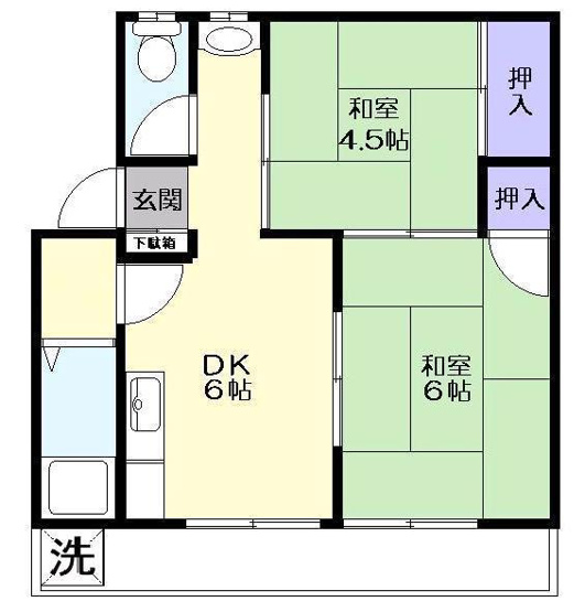 【間取り】 | 東山ハイツ