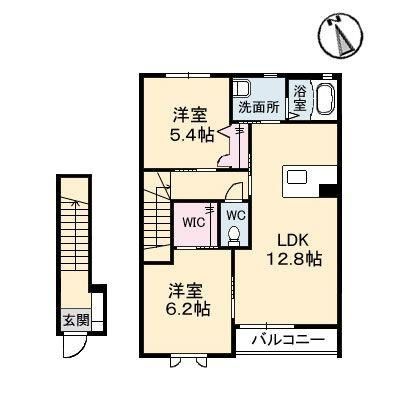 【間取り】 | プレステージ東福原