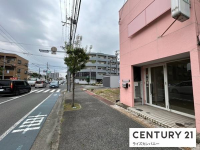 【前面道路含む現地写真】 | 堺市西区鳳西町2丁　店舗付住宅