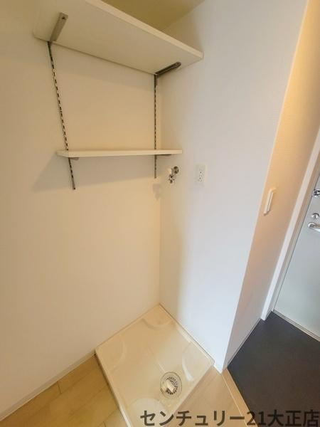 ラシュレエグゼ難波南の洗面所