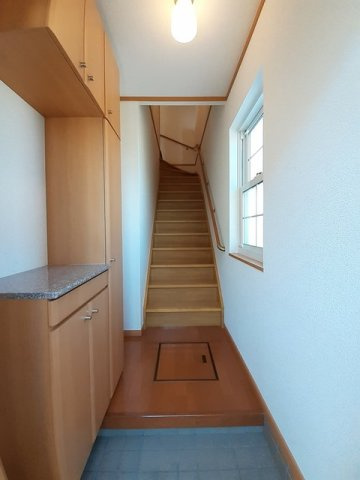 ベルクⅡの玄関|収納もある玄関です
