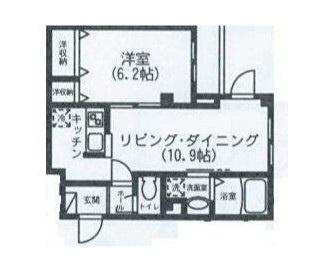 【間取り】 | クリアハイム | 間取りです。