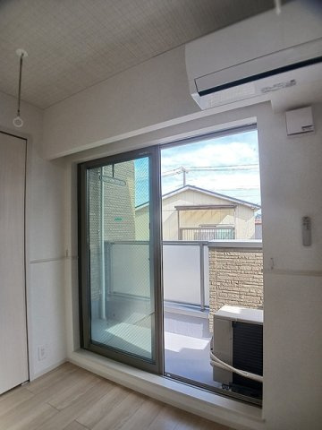 ヒカルサ新潟関屋のバルコニー