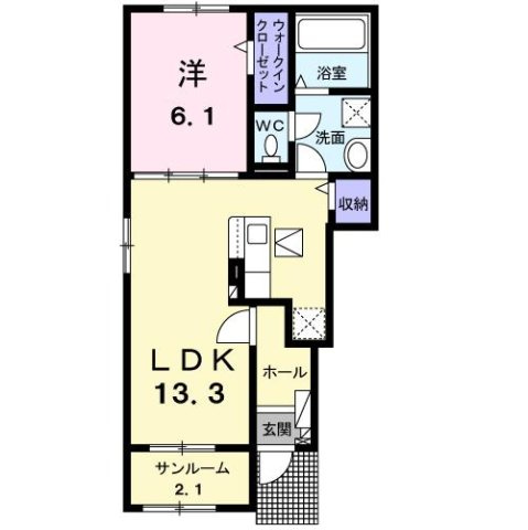 ヒカルサ新潟姥ケ山の間取り