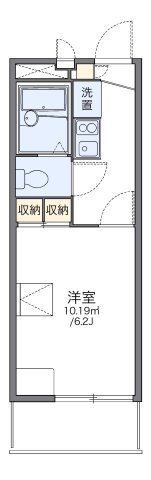 レオパレス西陵の間取り|代表的な間取のため実際の間取とは異なる場合があります