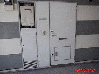 レオパレス西味鋺の玄関|宅配