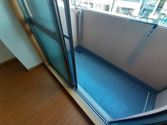 グレイスあらかわのバルコニー